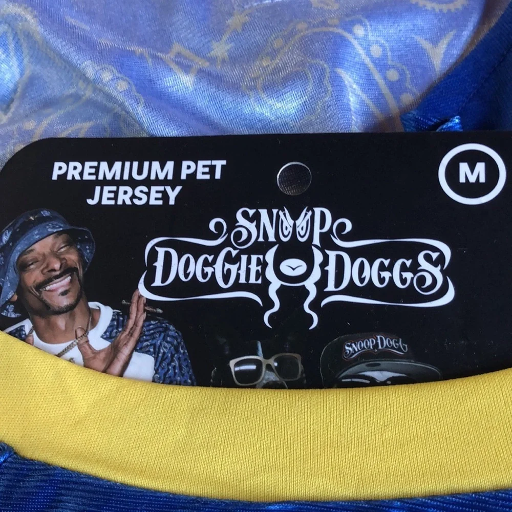 NWT Snoop doggie dog jersey bling M